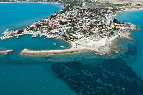 Luftbild side antalya foto