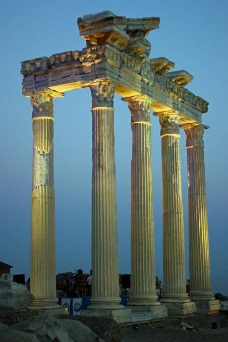 Side antalya ancient city photo