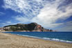 Alanya beach and castle