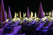 Colourful Night On The Beach In Antalya