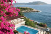Terrace With Flowers And Pool In Kas Antalya
