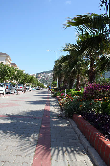 Strada in alanya foto