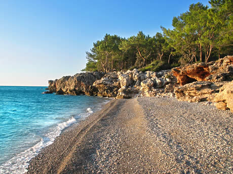 Plaja virgina langa antalya foto