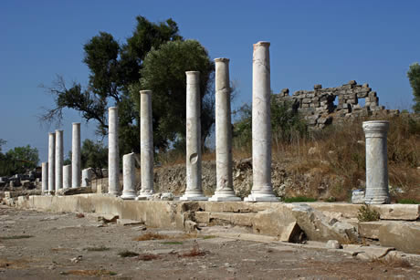 Sit arheologic din provincia antalya foto